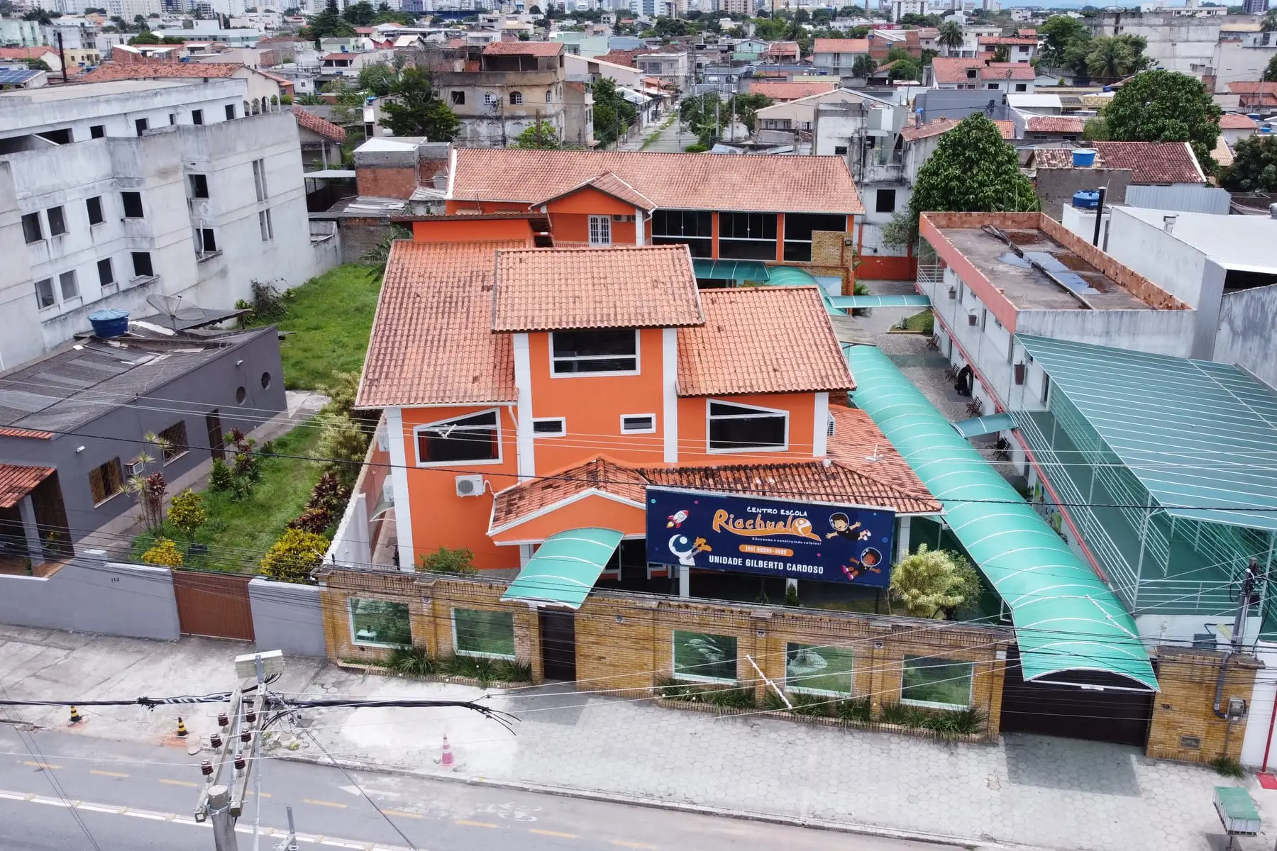 Unidade Gilberto Cardoso vista de cima